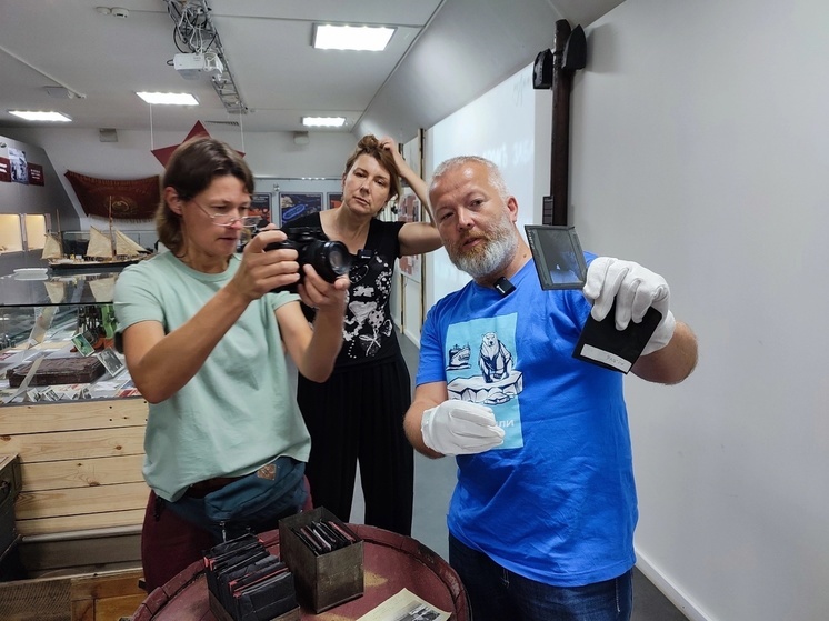 В Архангельске снимали фильм для «Культуры» о полярнике Седове