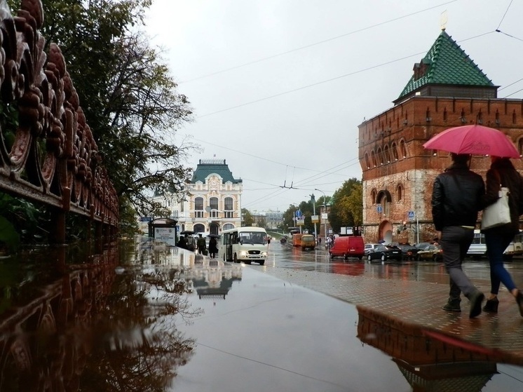 Дожди и похолодание ожидаются в Нижнем Новгороде