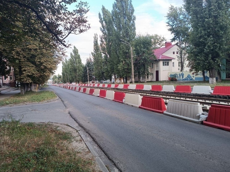 В Курске из-за ремонта трамвайных путей до 30 сентября ограничат движение на Сумской