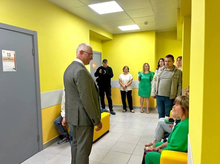 Детская поликлиника открылась в Туле после капитального ремонта