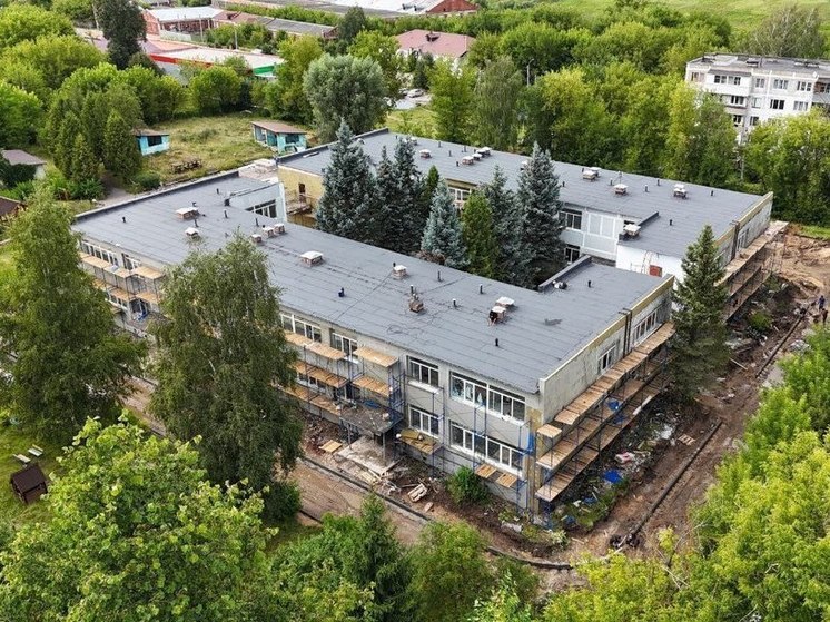 Ремонт детского сада продолжается в пригороде Серпухова