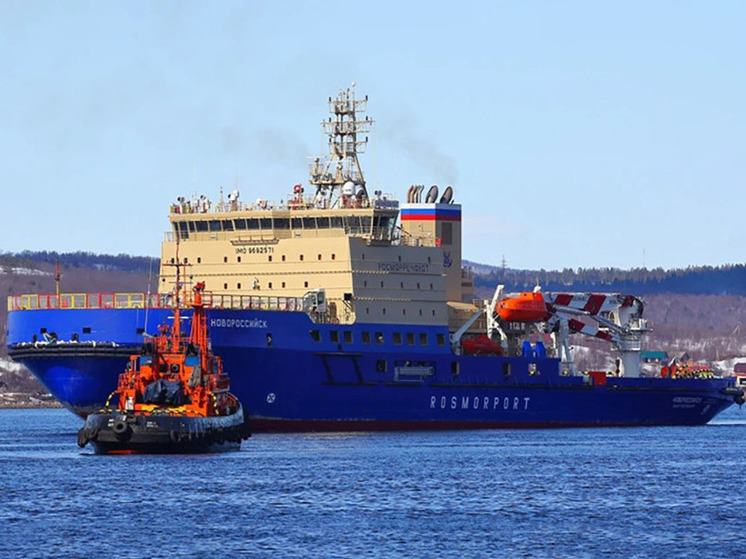 Ледокол «Новороссийск» планируют модернизировать в Мурманске