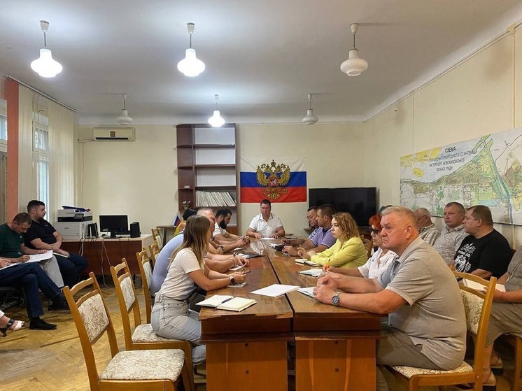 В администрации Новокаховского округа на Херсонщине провели совещание