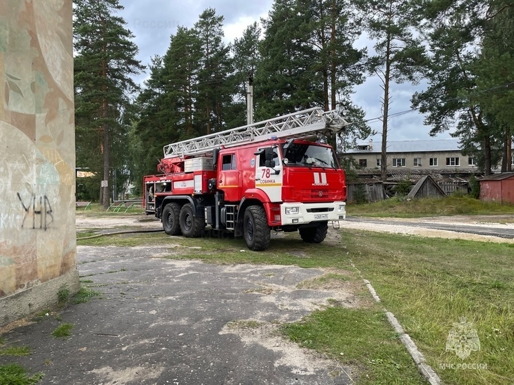 Владимирские пожарные спасли деревенский дом культуры