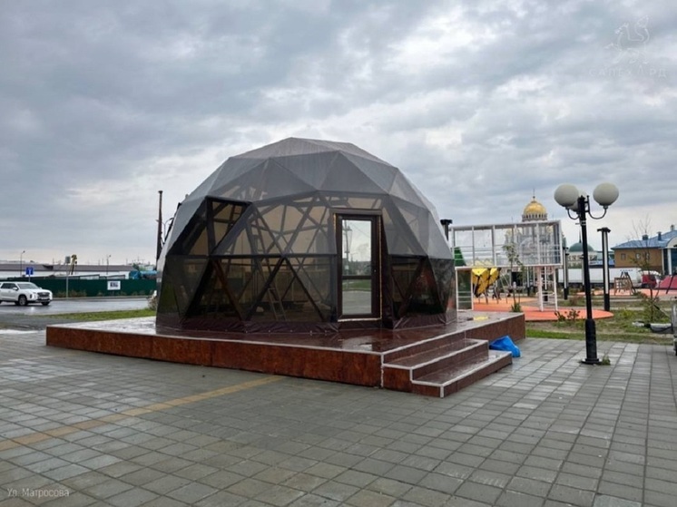 Насладиться кофе с блинчиками салехардцы смогут в окружении зелени в северном «оазисе»
