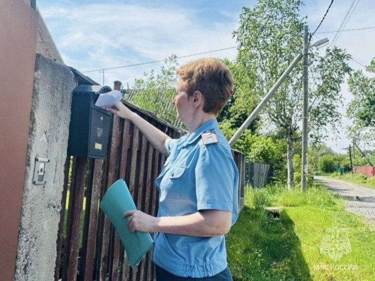В  поселке Сельцо прошел противопожарный рейд