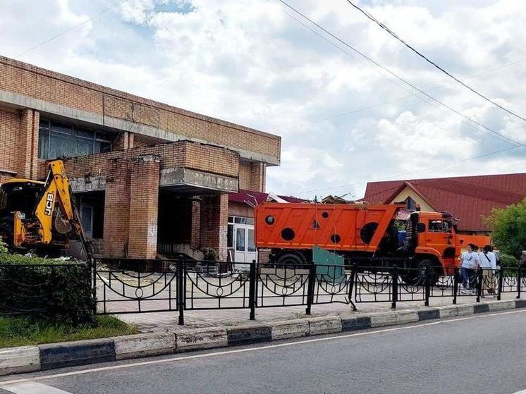 В подмосковном Клину сносят пристройки по решению суда