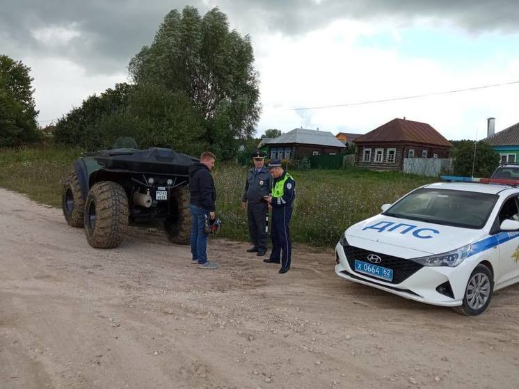 В Рязанской области сотрудники ГАИ провели совместные рейды с Гостехнадзором