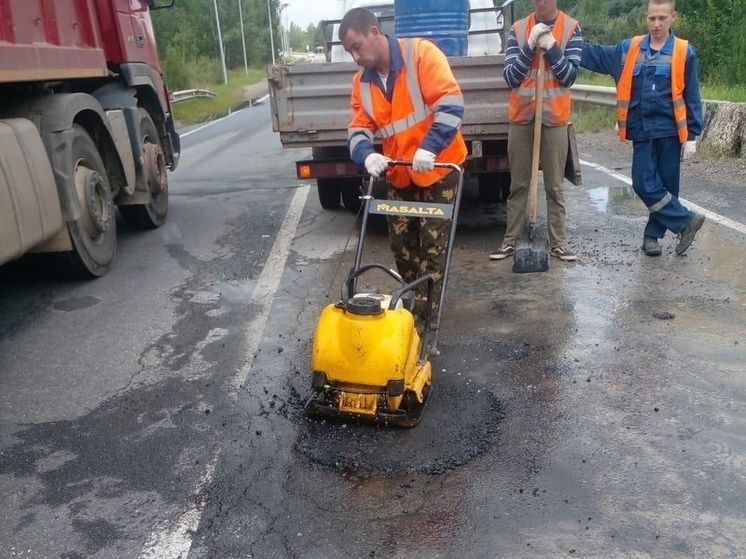 В Ярославском районе оперативно заасфальтировали «яму-убийцу»
