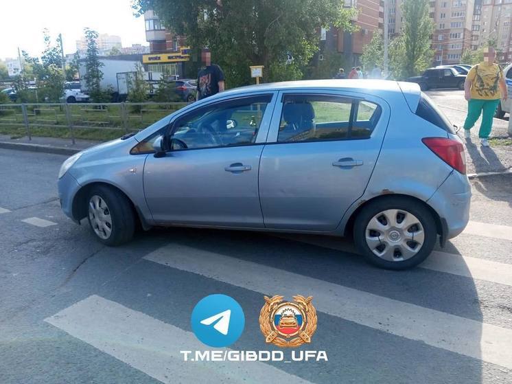 Водитель иномарки сбил в Уфе 59-летнюю женщину