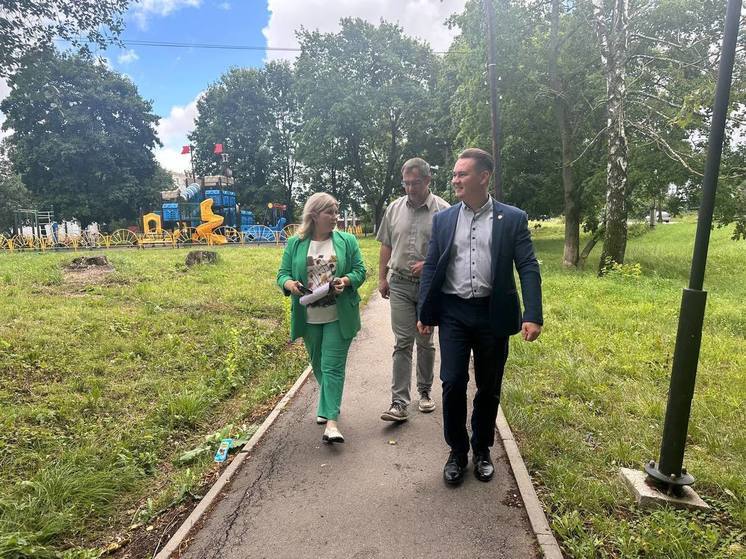 Рабочий обход села Липицы провел замглавы Серпухова
