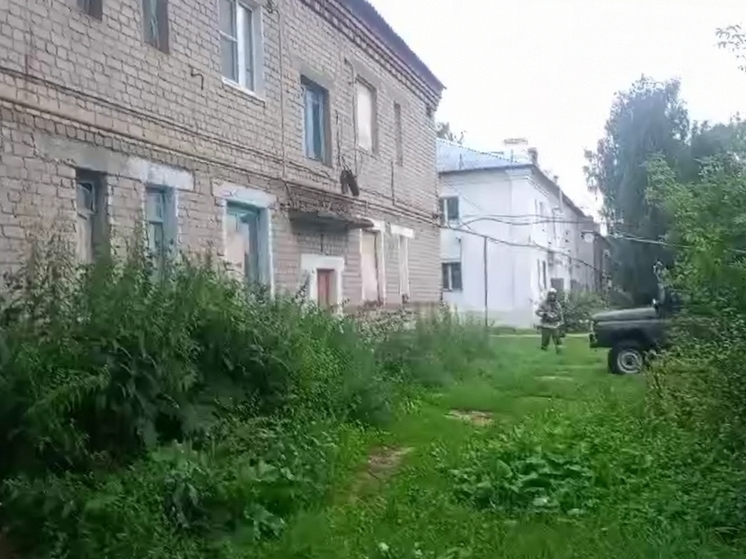 В Старожилове произошёл пожар в расселённом доме