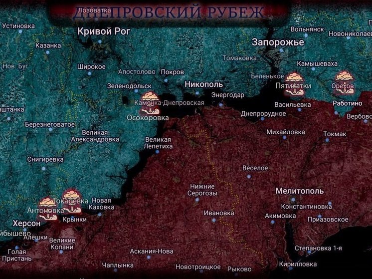 Российские бойцы нанесли поражение ВСУ на Херсонском направлении