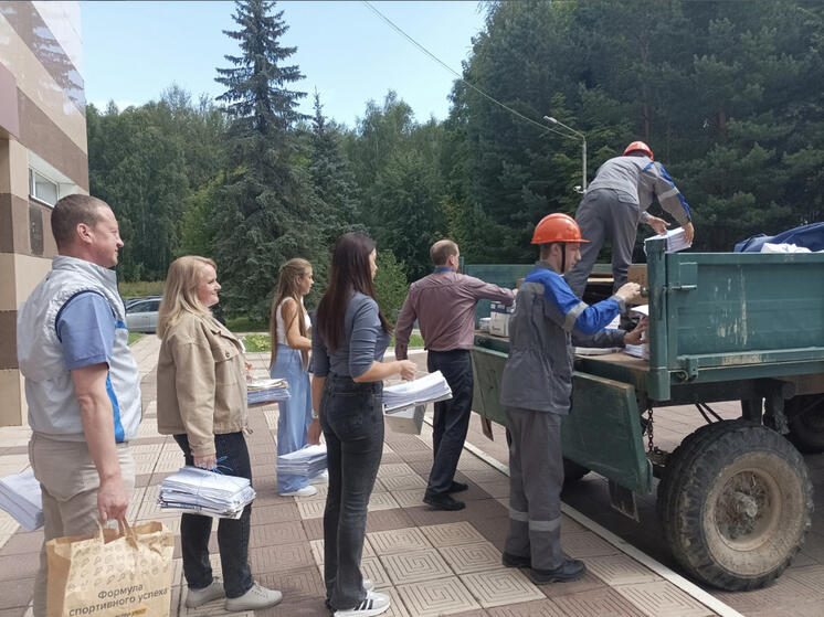 Сотрудники Смоленской АЭС собрали и сдали на вторичную переработку более четырех тонн макулатуры