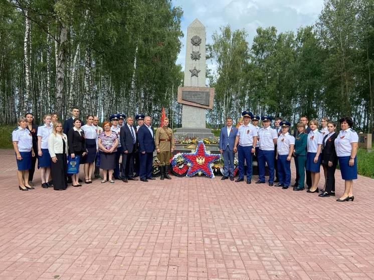 Прошло мероприятие в честь годовщины освобождения Орловской области от немецко-фашистских захватчиков