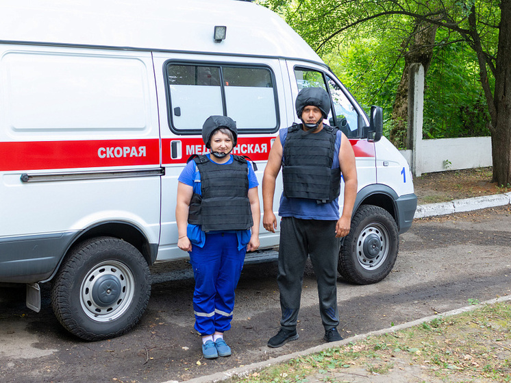 Курские медики оказывают помощь жителям подвергающегося обстрелам приграничья