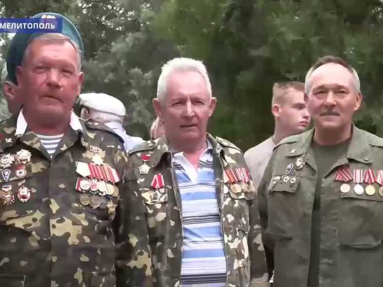 В Мелитополе почтили память погибших за Родину десантников