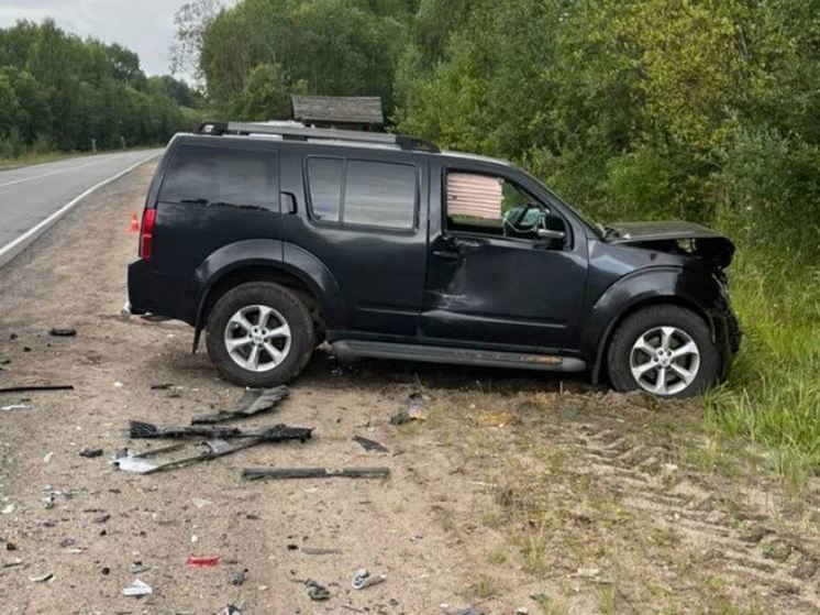 В Подпорожском районе из-за грубого нарушения ПДД водитель погиб, его пассажиры в больнице