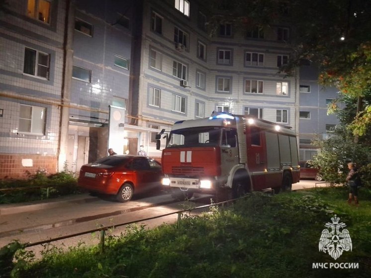 В результате пожара на улице Бирюзова пострадала 61-летняя женщина