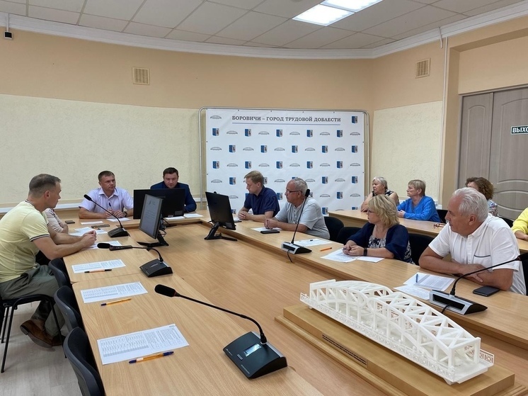 Объявлены адреса для благоустройства дворов в Боровичах на 2025 год