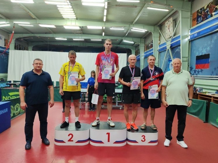 В ДНР состоялся Чемпионат Республики по настольному теннису