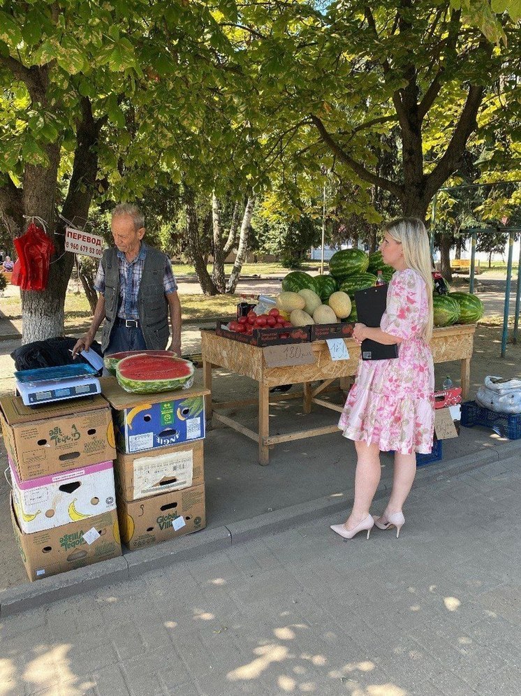 В Курске на 52 улицах провели рейды по незаконной торговле