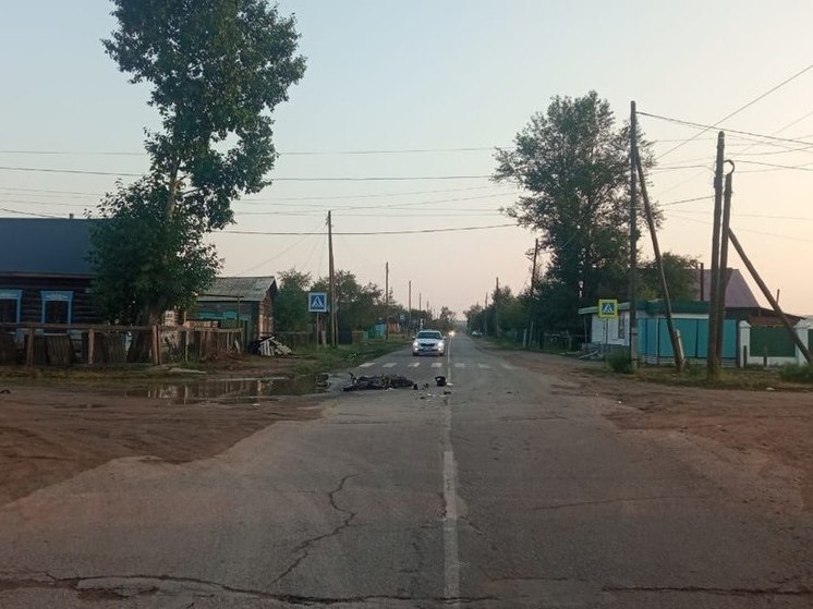 Водитель мотоцикла погиб после столкновения с коровой в Забайкалье