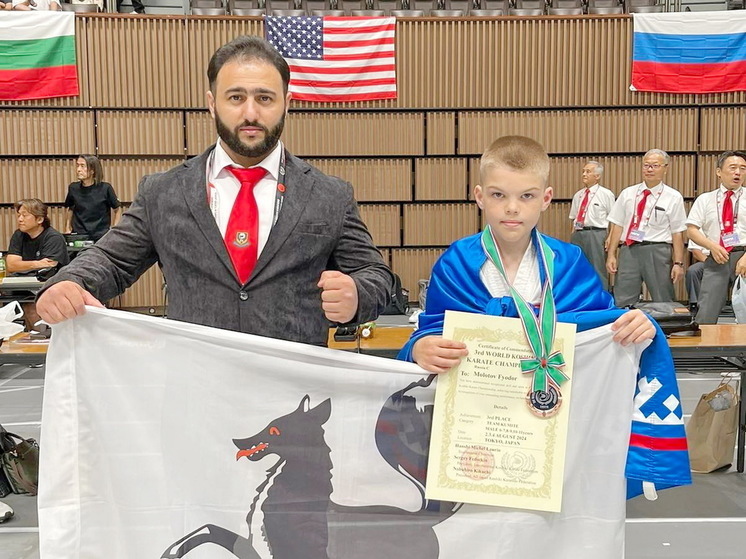 Юный ямалец завоевал бронзу на чемпионате мира по карате в Токио