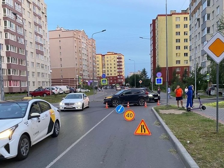 В Калининграде попал в ДТП 13-летний водитель мопеда
