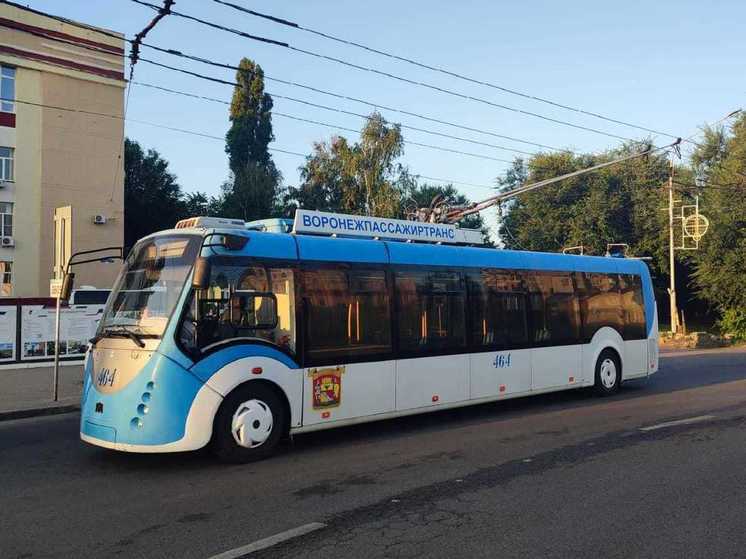 В Воронеже работу троллейбуса №99 остановят на неделю