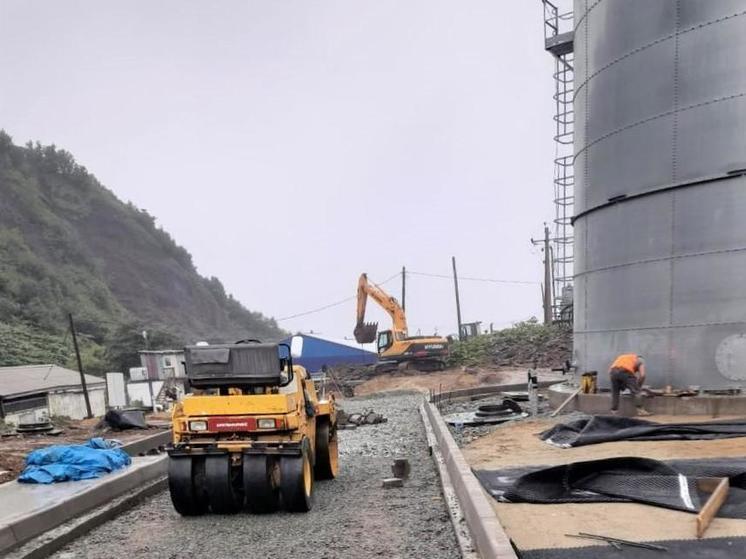 В Холмском районе завершается строительство станции водоподготовки
