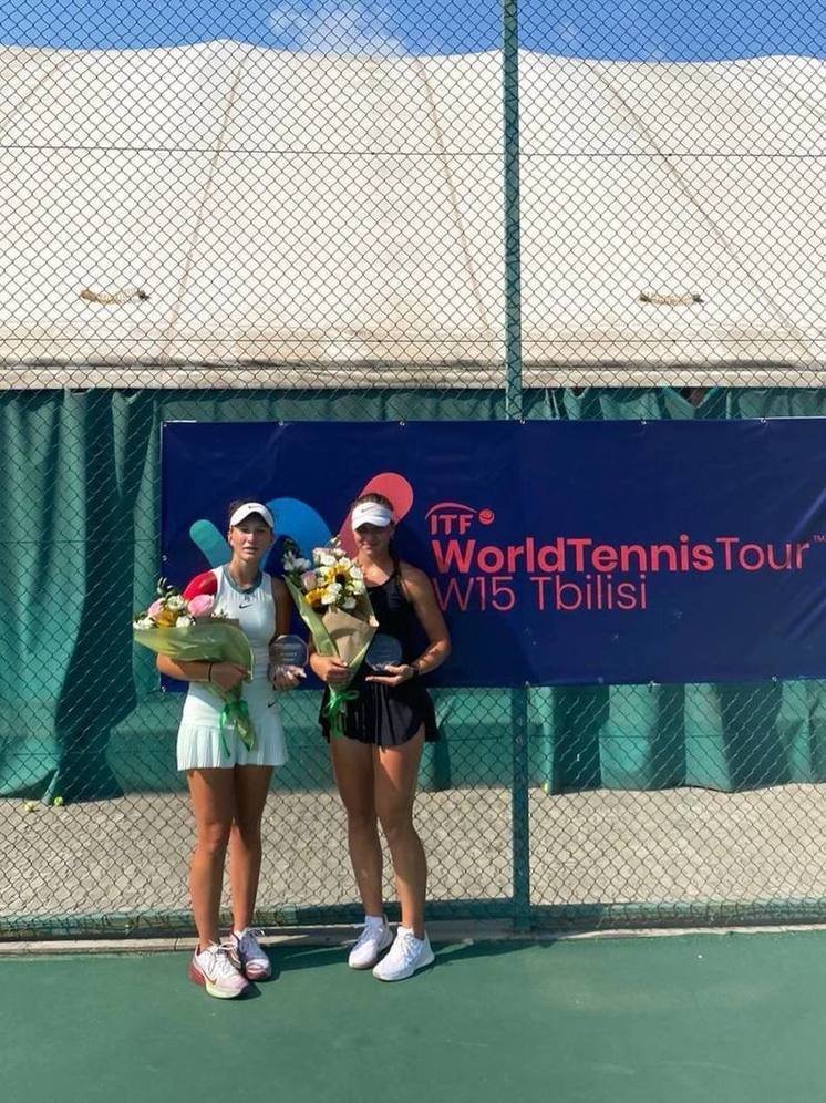 Кубанская спортсменка взяла награды в теннисном турнире «W15 Tbilisi»