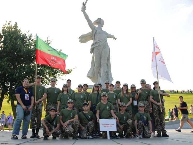 Юные запорожцы отправились на окружной этап Всероссийской военно-патриотической игры «Зарница 2.0»