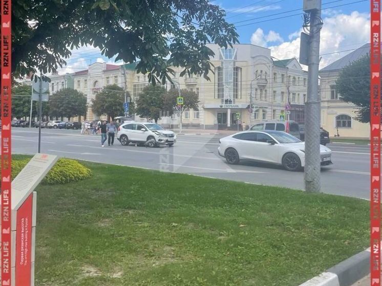 В центре Рязани произошло серьёзное ДТП