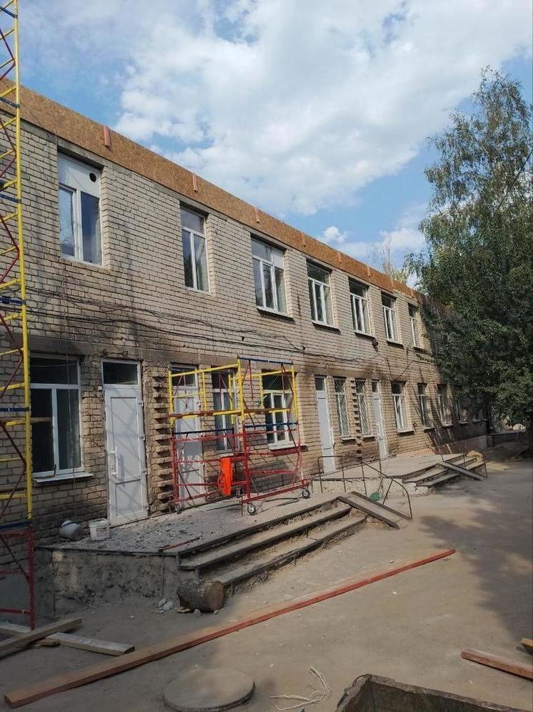 В Верхнерогачикской больнице на Херсонщине продолжается ремонт