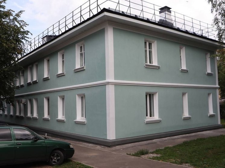 В Зарайске завершают модернизацию дома на улице Металлистов