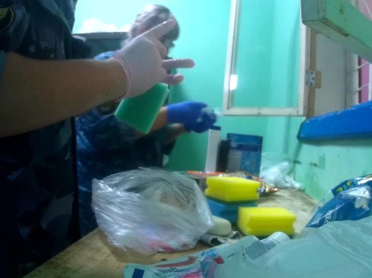 В соликамскую колонию пытались передать наркотики