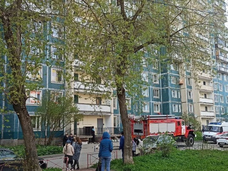 Калининградские пожарные спасли из горящей квартиры мать с младенцем