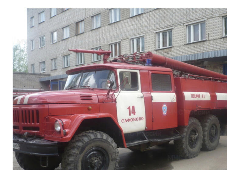 В Сафонове произошло возгорание электрического щита в жилом доме