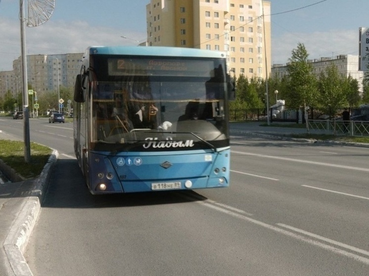 Автобус № 2 в Надыме поехал по новой схеме