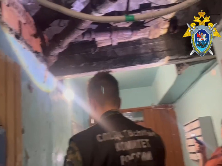 В дом в Выборге, где обрушилось межэтажное перекрытие, приехали следователи