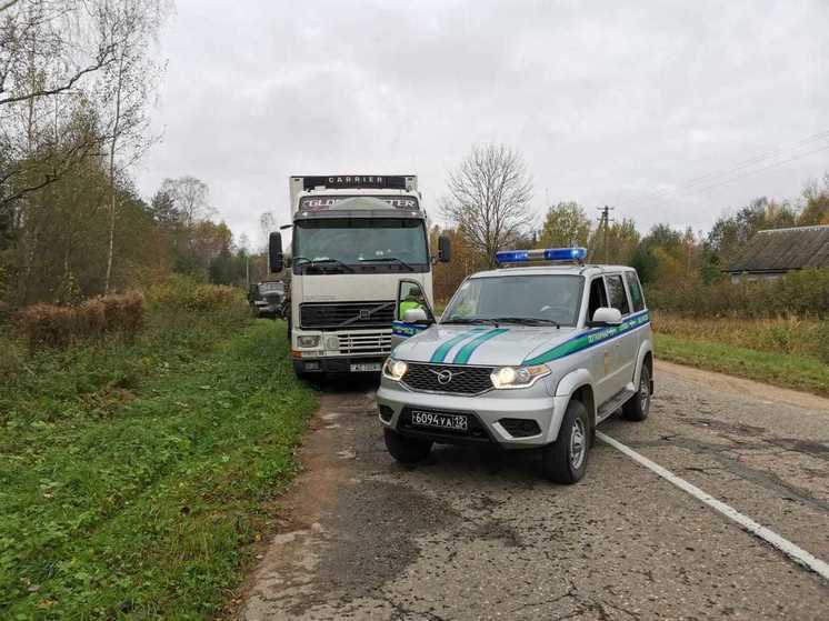 В Смоленской области пресечена нелегальная перевозка более 2 тонн соленого шпика неизвестного происхождения