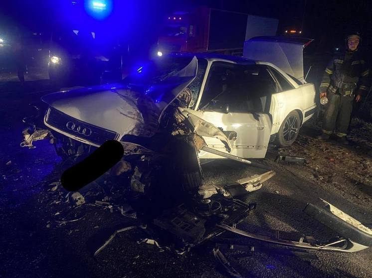 Под Воронежем произошло страшное ДТП с КамАЗом, четверо юных парней и девушек в больнице
