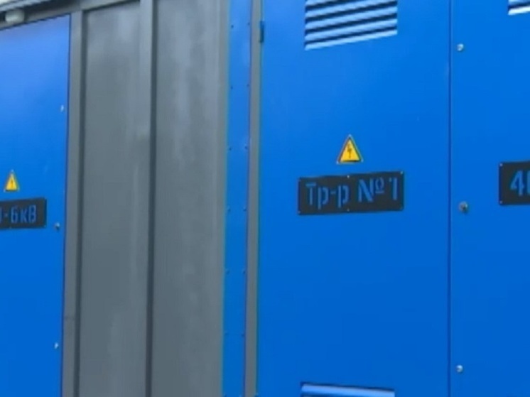 В Шахтерске установили новую электроподстанцию