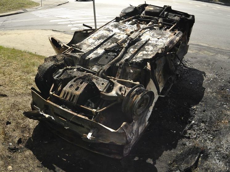 Автомобиль каршеринга перевернулся в Наро-Фоминске