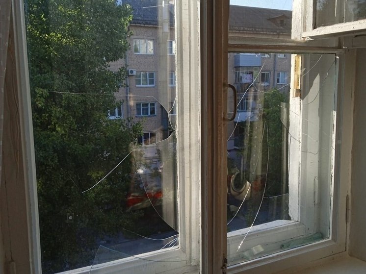 Момент падения БПЛА на левом берегу Воронежа попал на видео