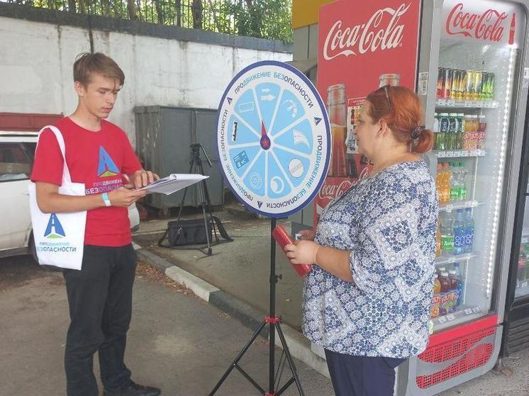 «ПРОдвижение БЕЗопасности»: на новосибирской заправке проводят викторину на тему ПДД