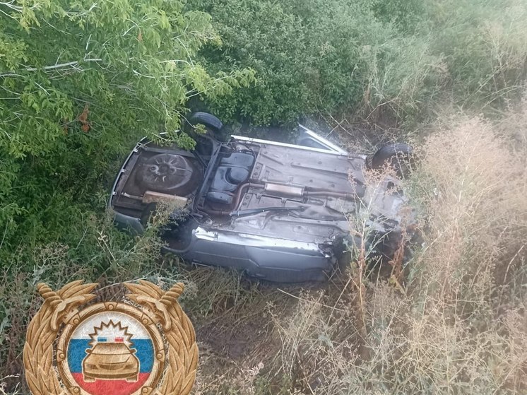 В Саратовской области погиб водитель перевернувшегося автомобиля