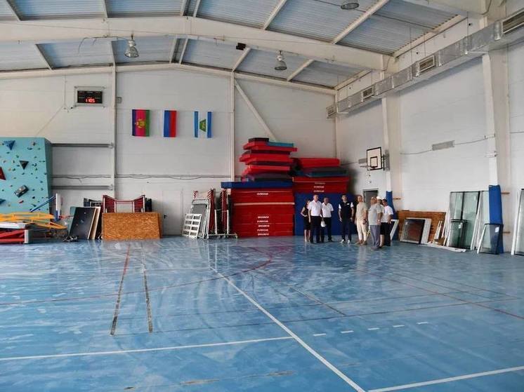 Строительство Центра единоборств в Северском районе завершено более чем на 80%