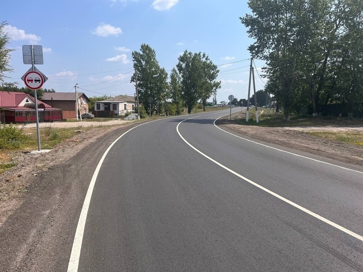 В Белгородской области отремонтировали дорогу к Холковскому монастырю